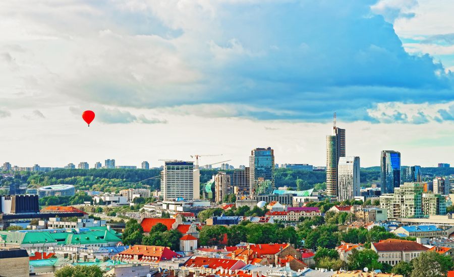 Oro pramoga - Dangaus Metro skrydis oro balionu virš Vilniaus