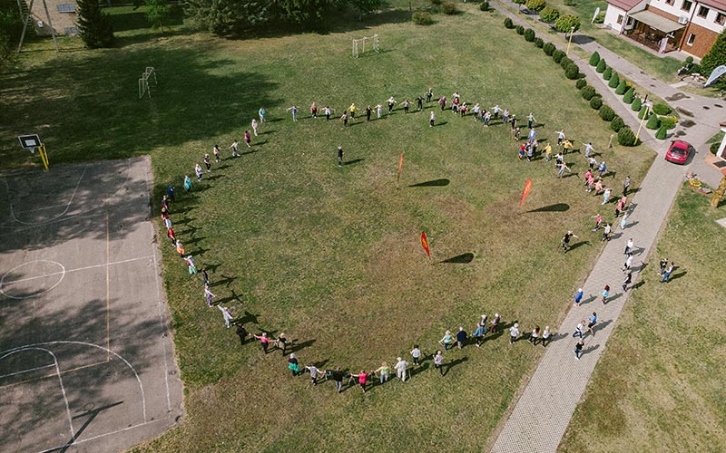 Šiaurietiško ėjimo team buildingas Vilniuje