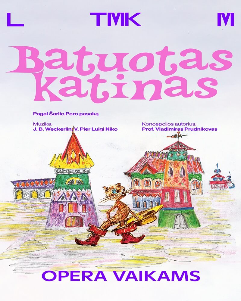 Operos vaikams „Batuotas katinas“