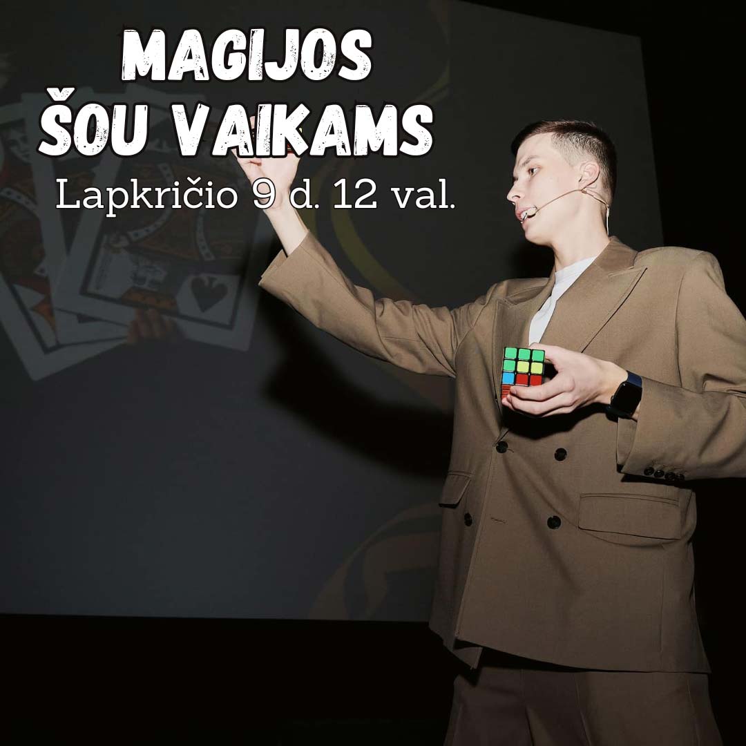 Magijos šou vaikams