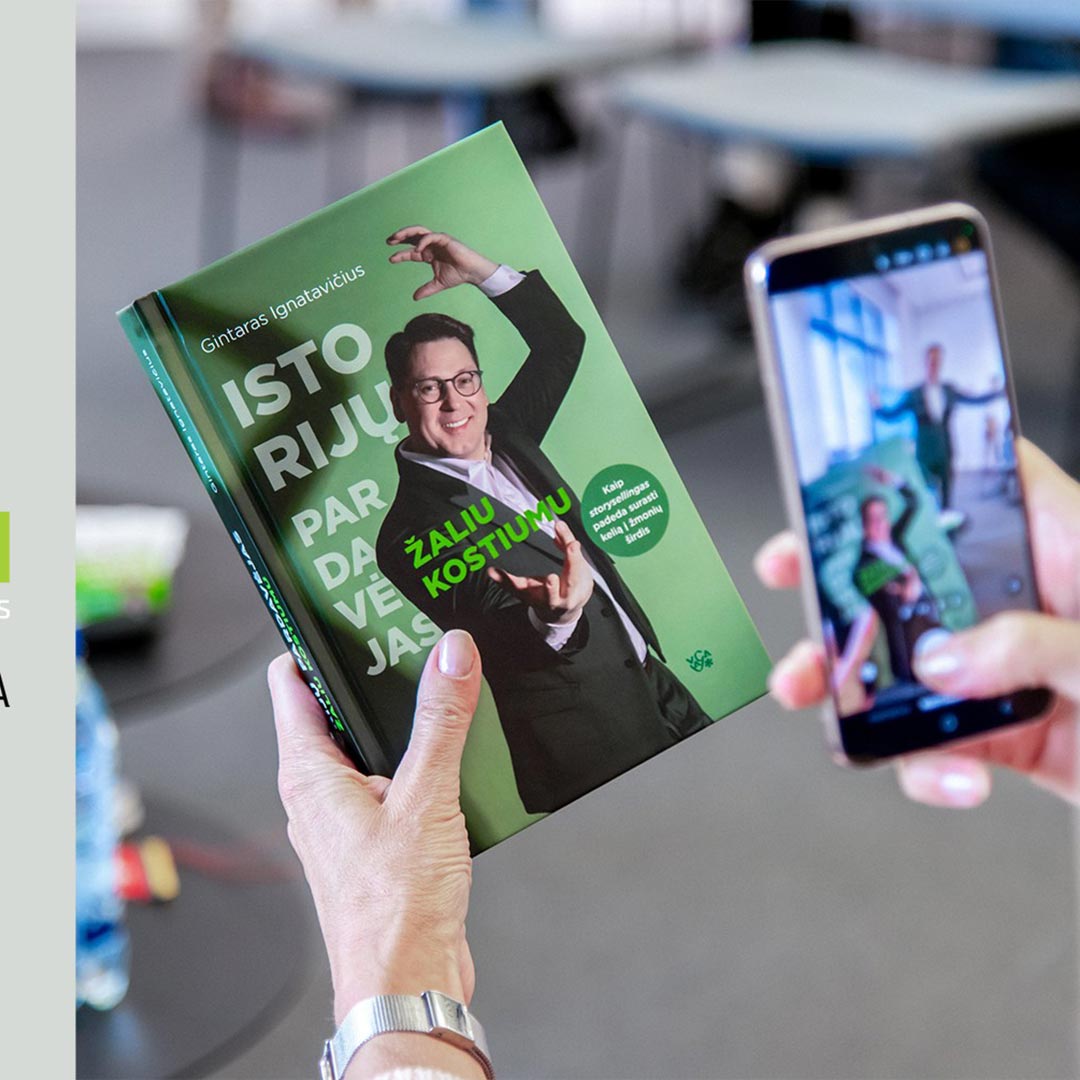 Naujosios Gintaro Ignatavičius knygos „Istorijų pardavėjas žaliu kostiumu“ pristatymo renginys