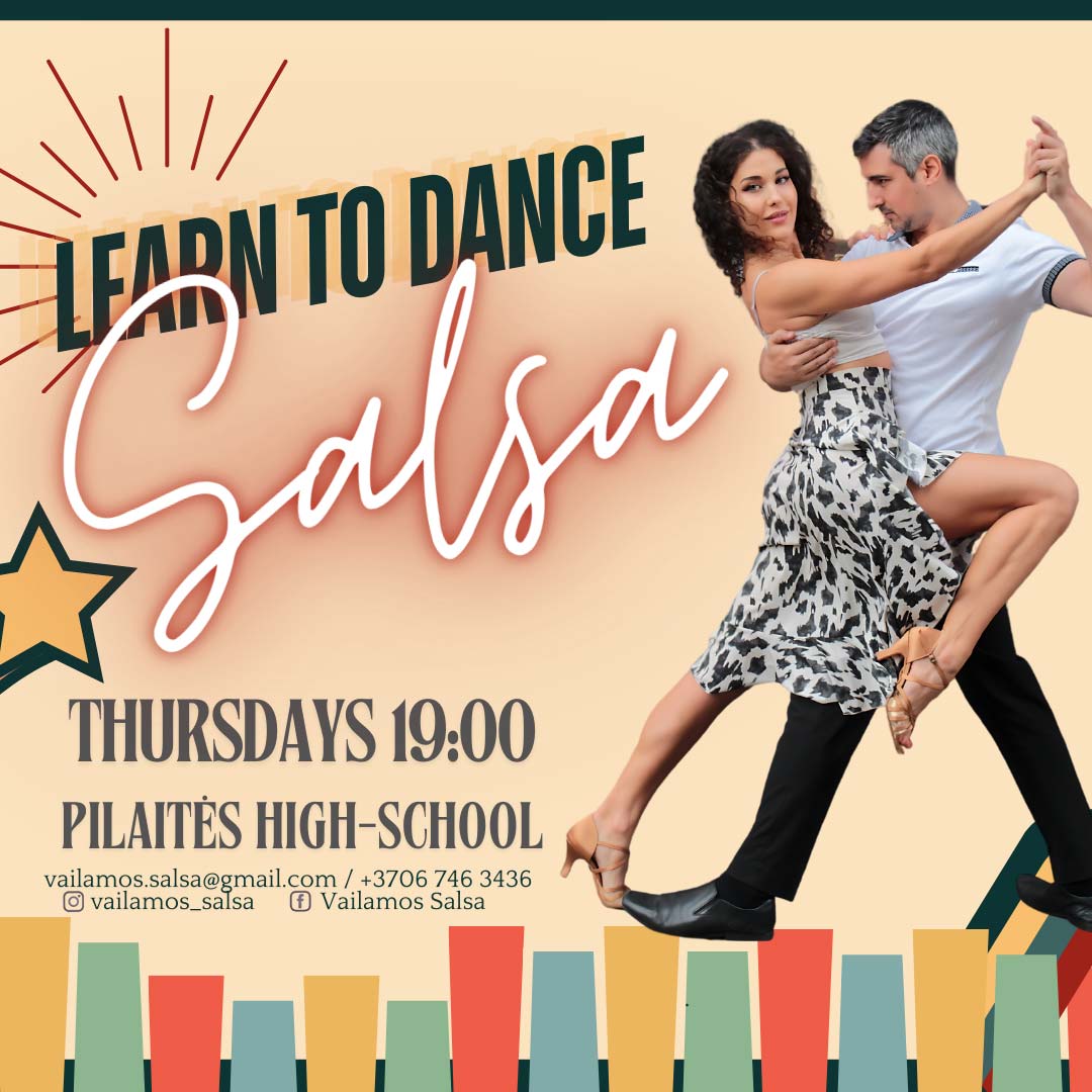 Salsa šokių pamokos pradedantiesiems