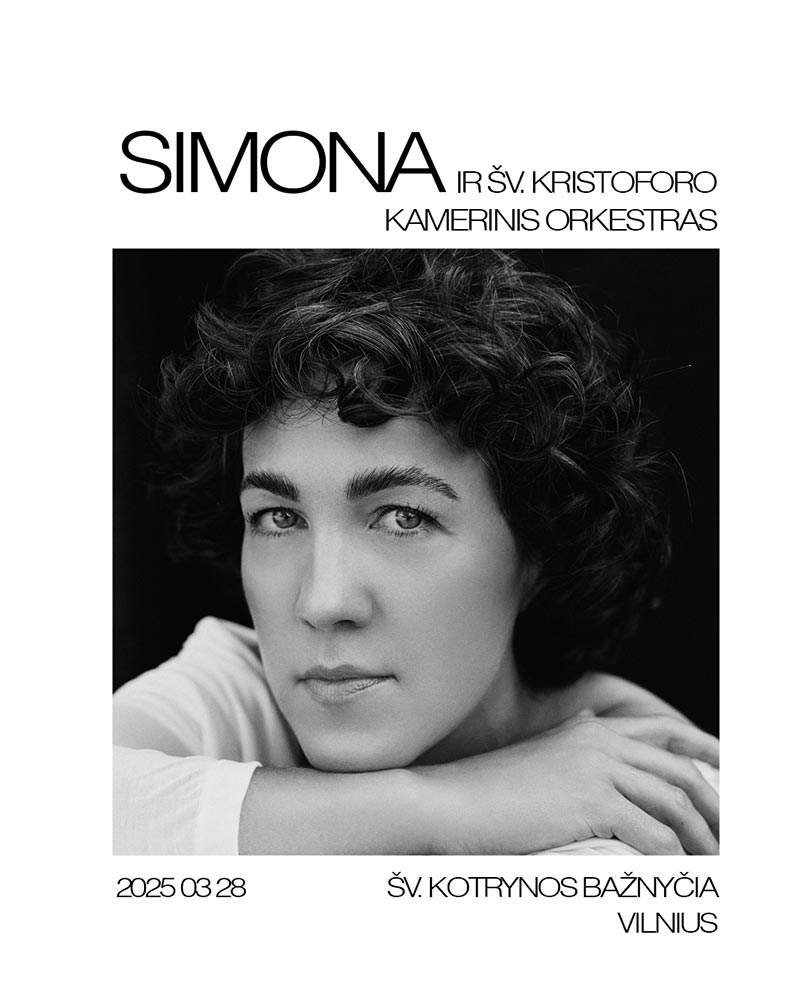 SIMONA ir Šv. Kristoforo kamerinis orkestras - albumo „Her Light” pristatymo koncertas