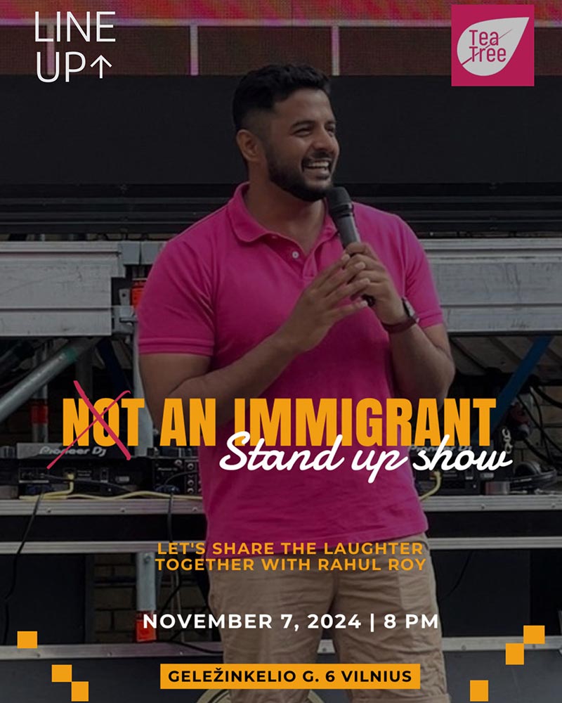 Stand-up comedy show - 'Not an Immigrant' by Rahul Roy