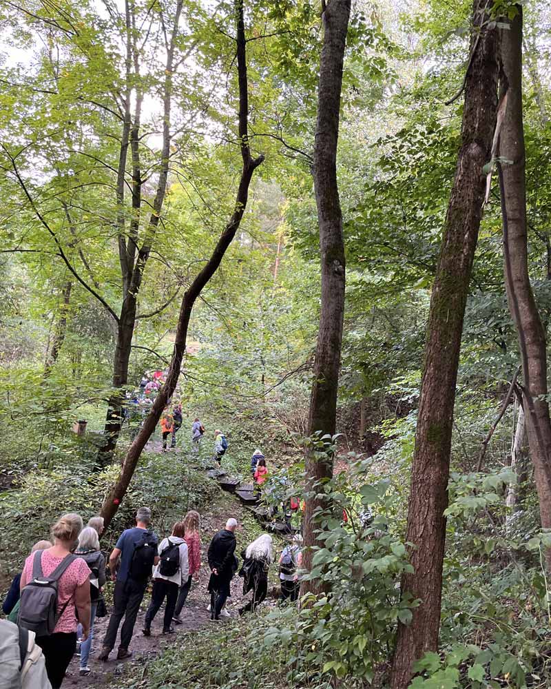 Sekmadienio žygis po Antakalnio kalvyną su gide, geografe Nijole Balčiūniene